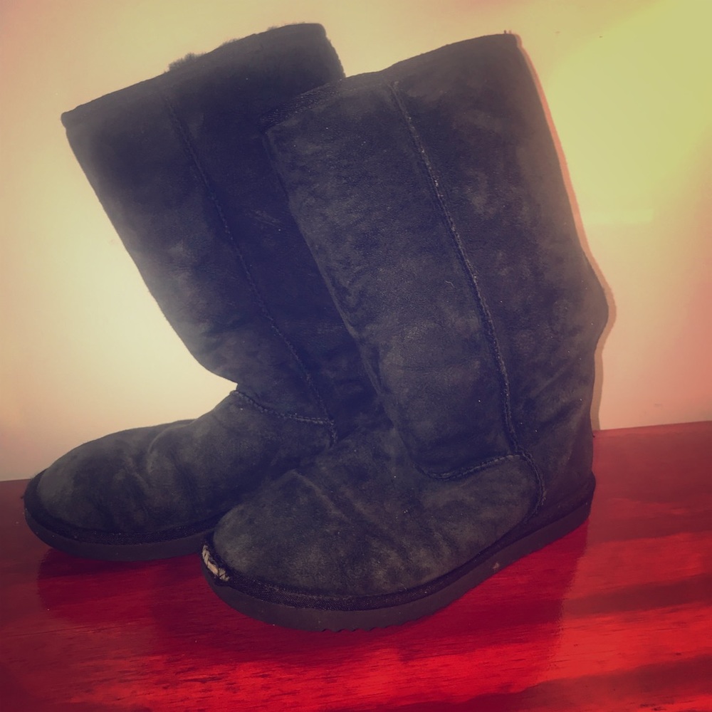 Uggs Black Boots Size 7
